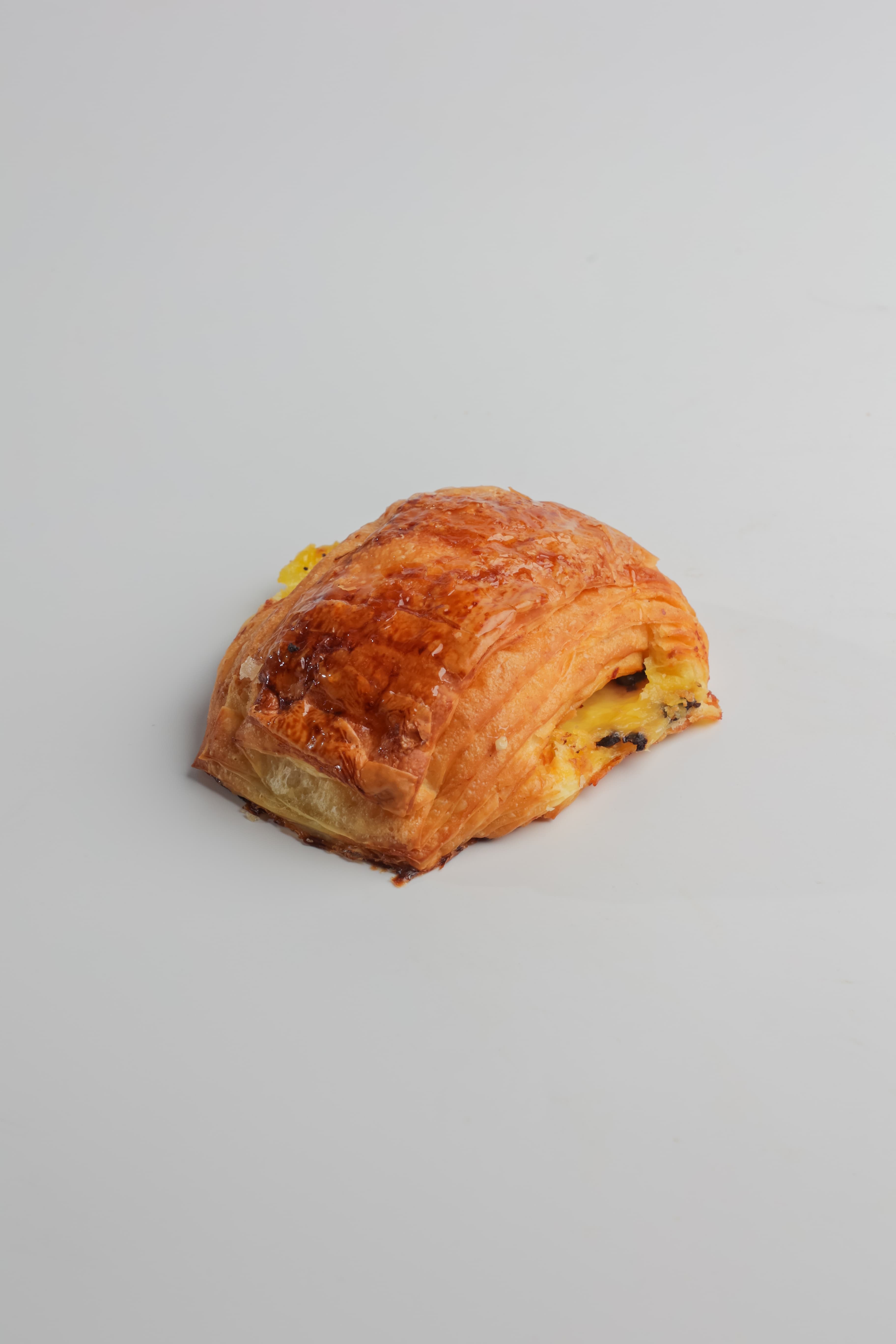 Pain suisse chocolat crème pâtissière