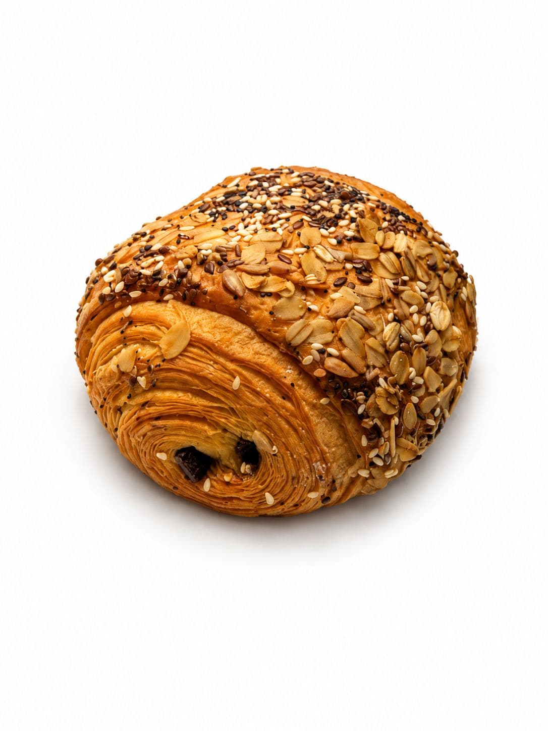 Pain aux céréales et chocolat