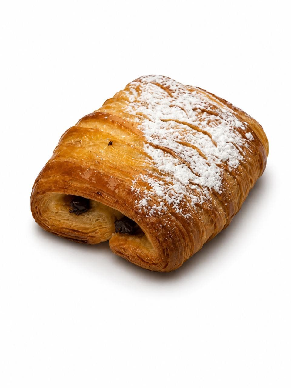Pain suisse au chocolat