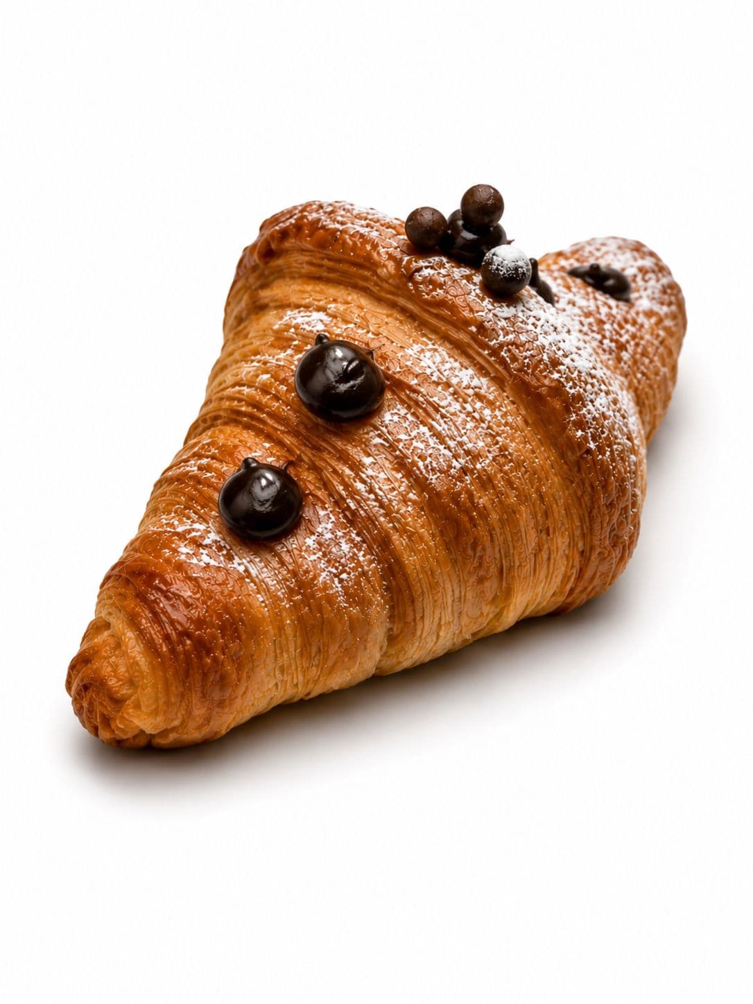 Croissant au chocolat noir