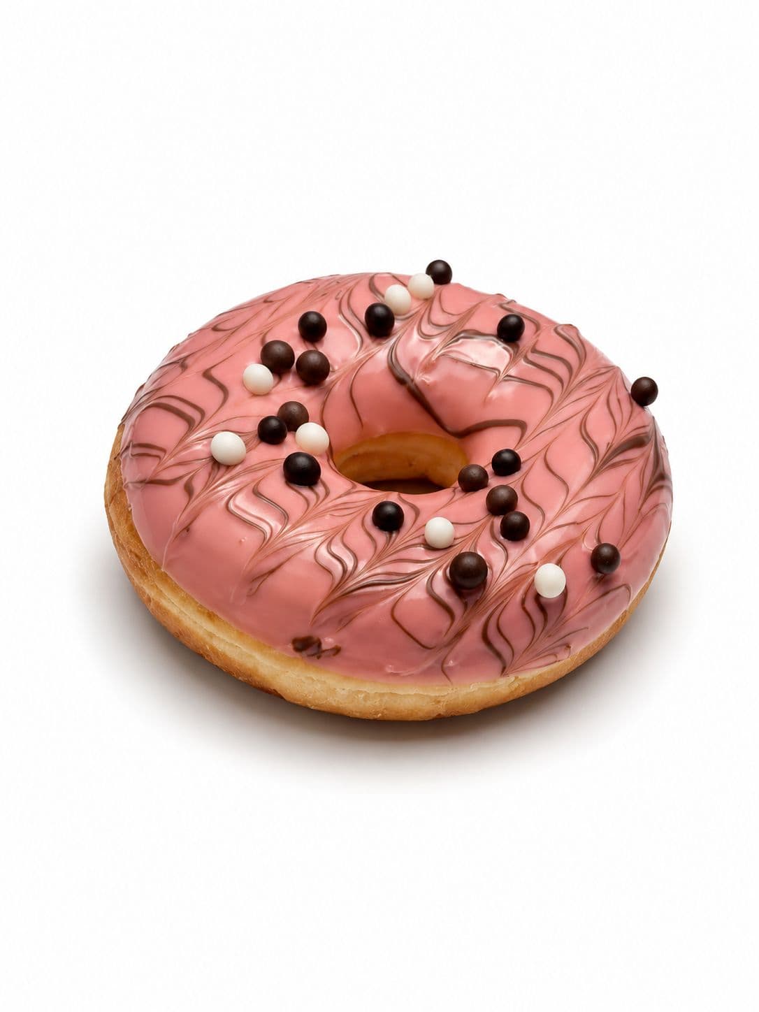 Donut fraise chocolat